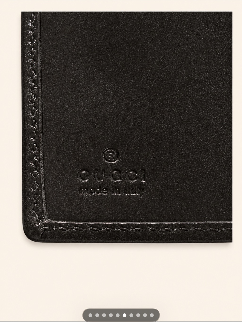Gucci Wallet Mint condition w/ silver Metal Accent - Picture 7 of 11